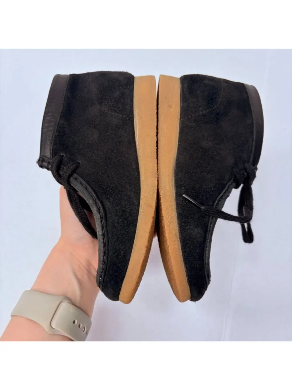 Clarks x OVO Drake October's Very Own Collab Kids Leather Wallabee Shoes 10 Wide